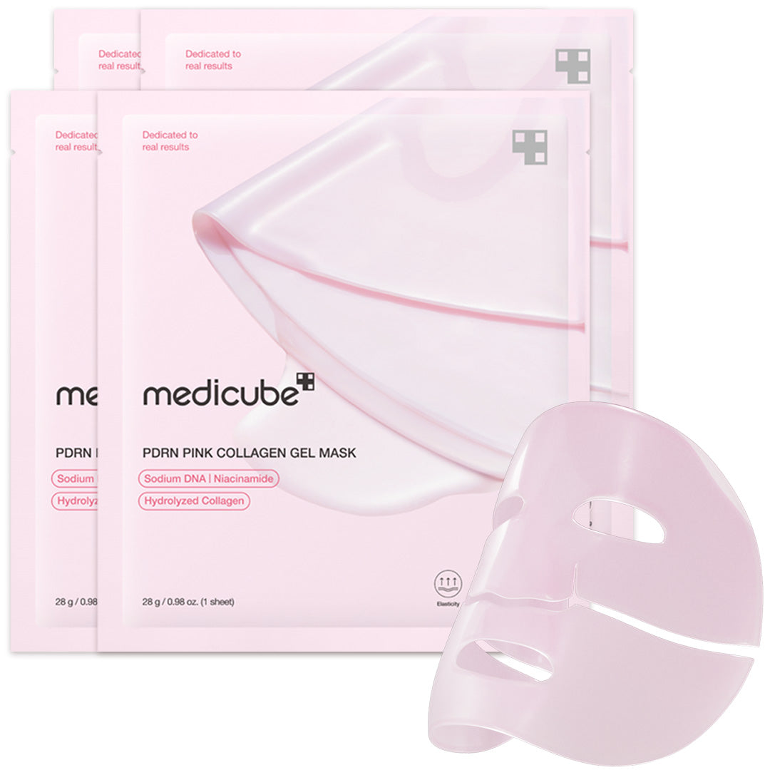 Medicube Salmon PDRN Pink Collagen Jelly Gel Mask 4EA