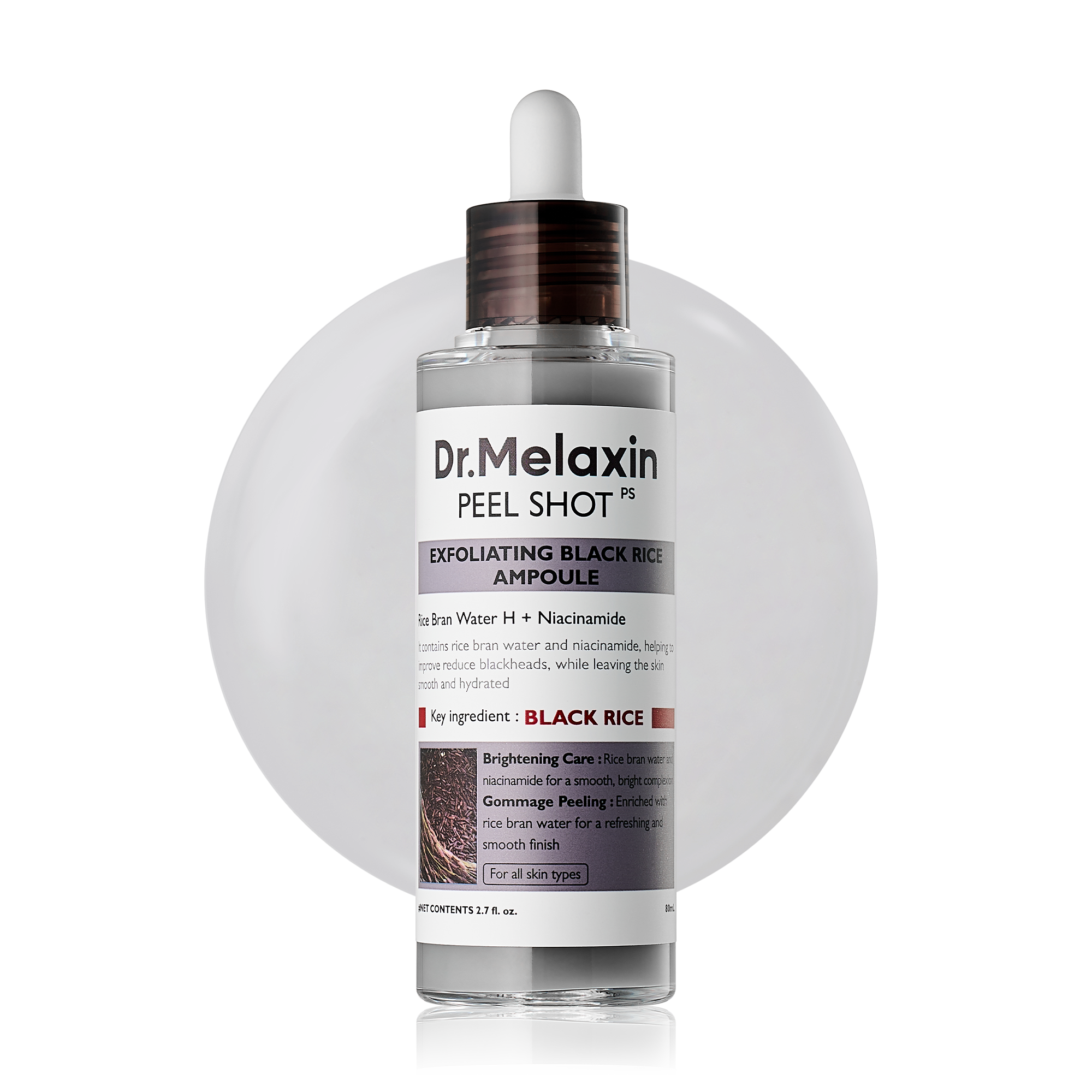 Dr.Melaxin Peel Shot Glow Black Rice Ampoule