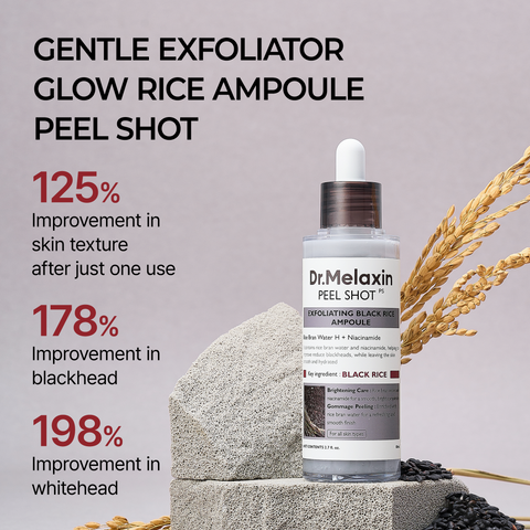 Dr.Melaxin Peel Shot Glow Black Rice Ampoule