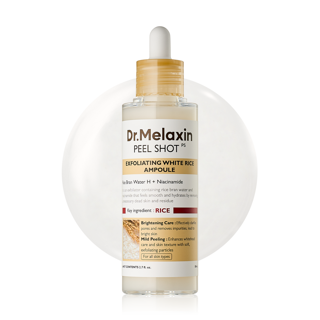 Ampolla Glow de Arroz Blanco Peel Shot Dr.Melaxin