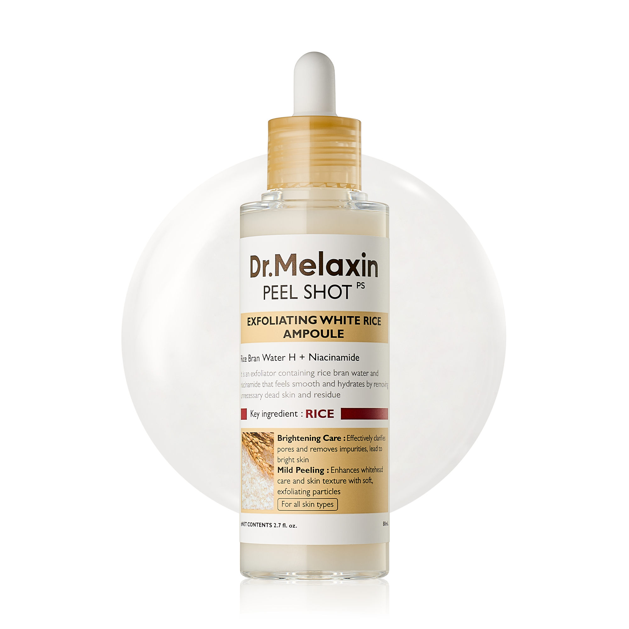 Dr.Melaxin Peel Shot Glow White Rice Ampoule