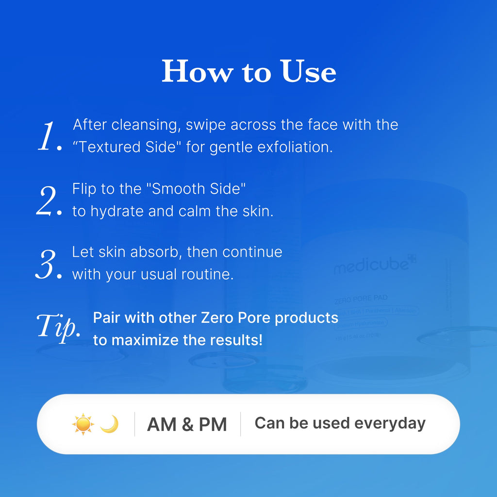Pads Zero Pore Medicube
