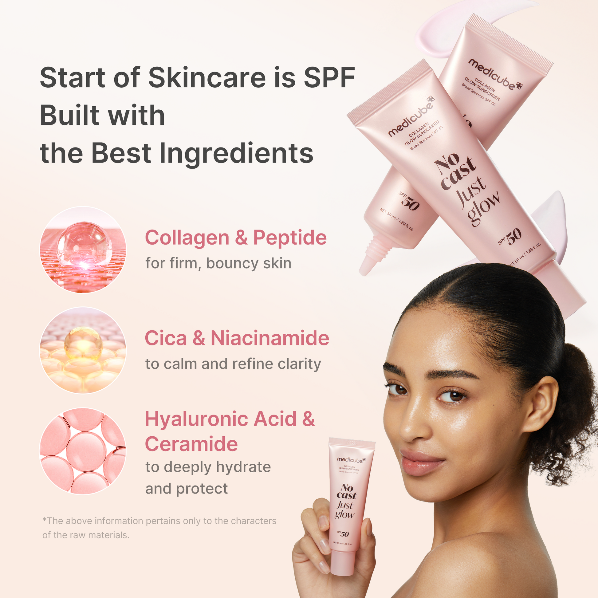 Medicube No Cast Just Glow Collagen Sunscreen